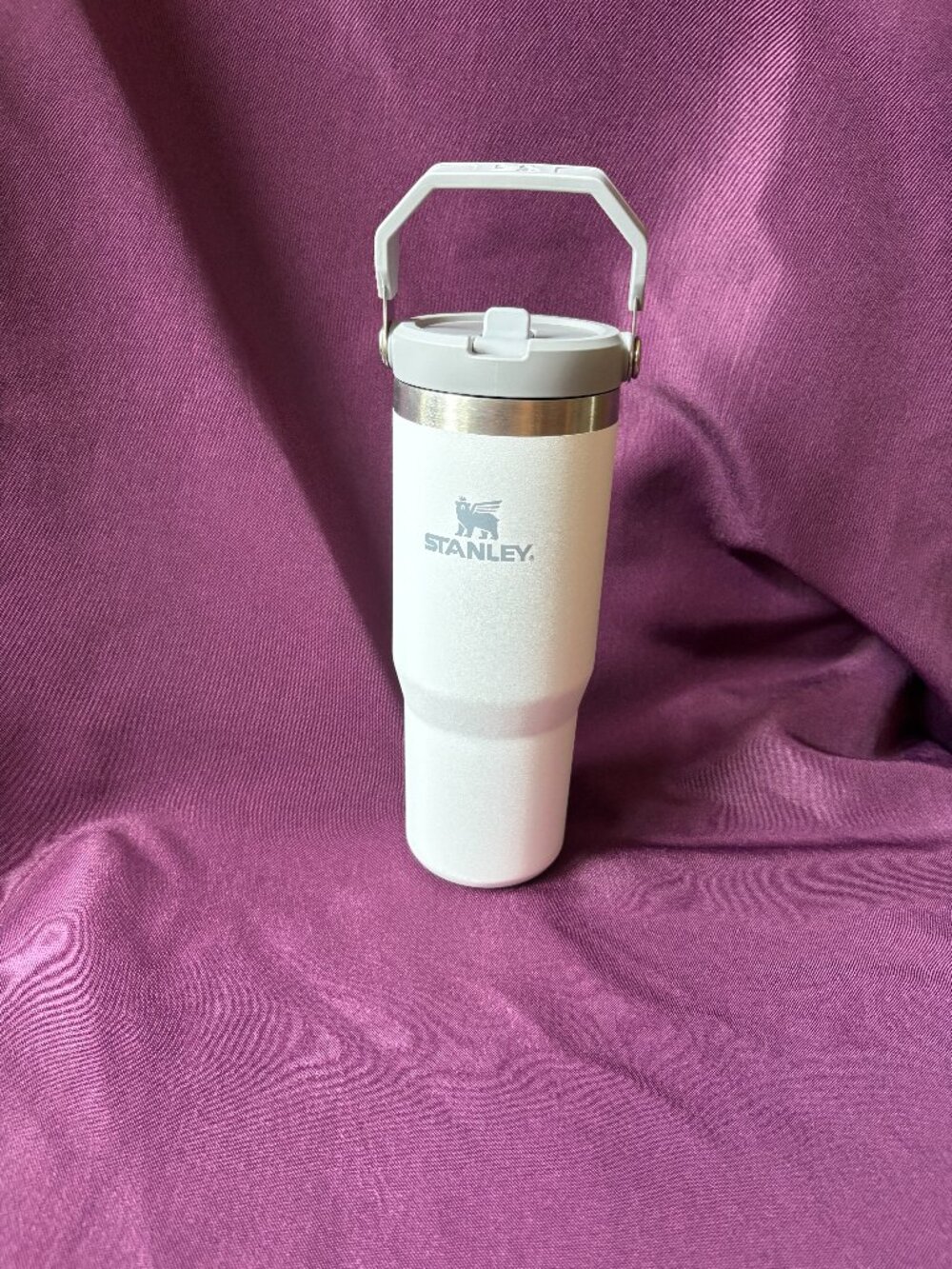 Stanley IceFlow Flip Straw Tumbler 20 oz Polar White